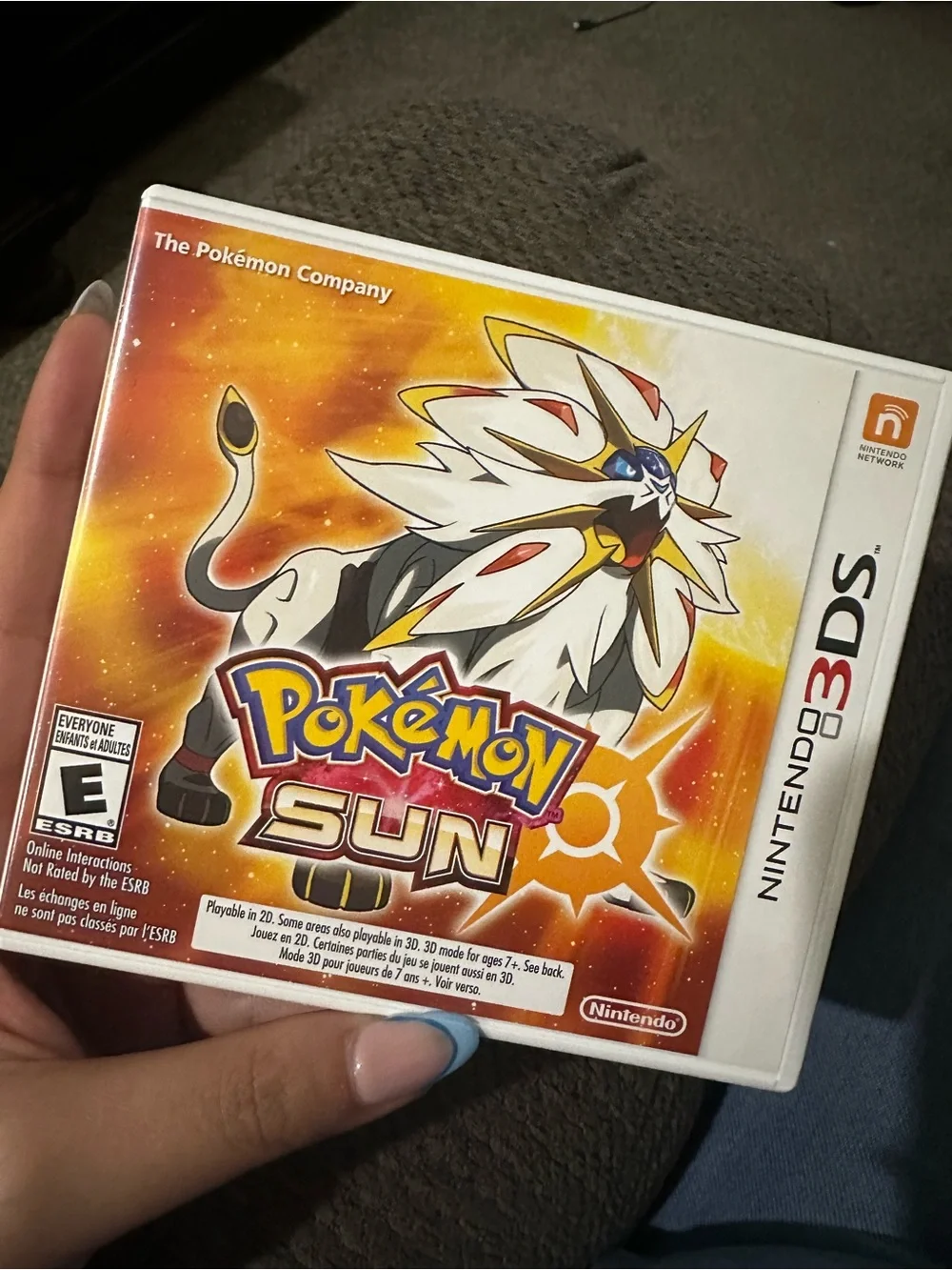 Nintendo Pokémon Sun 3DS Game (New)